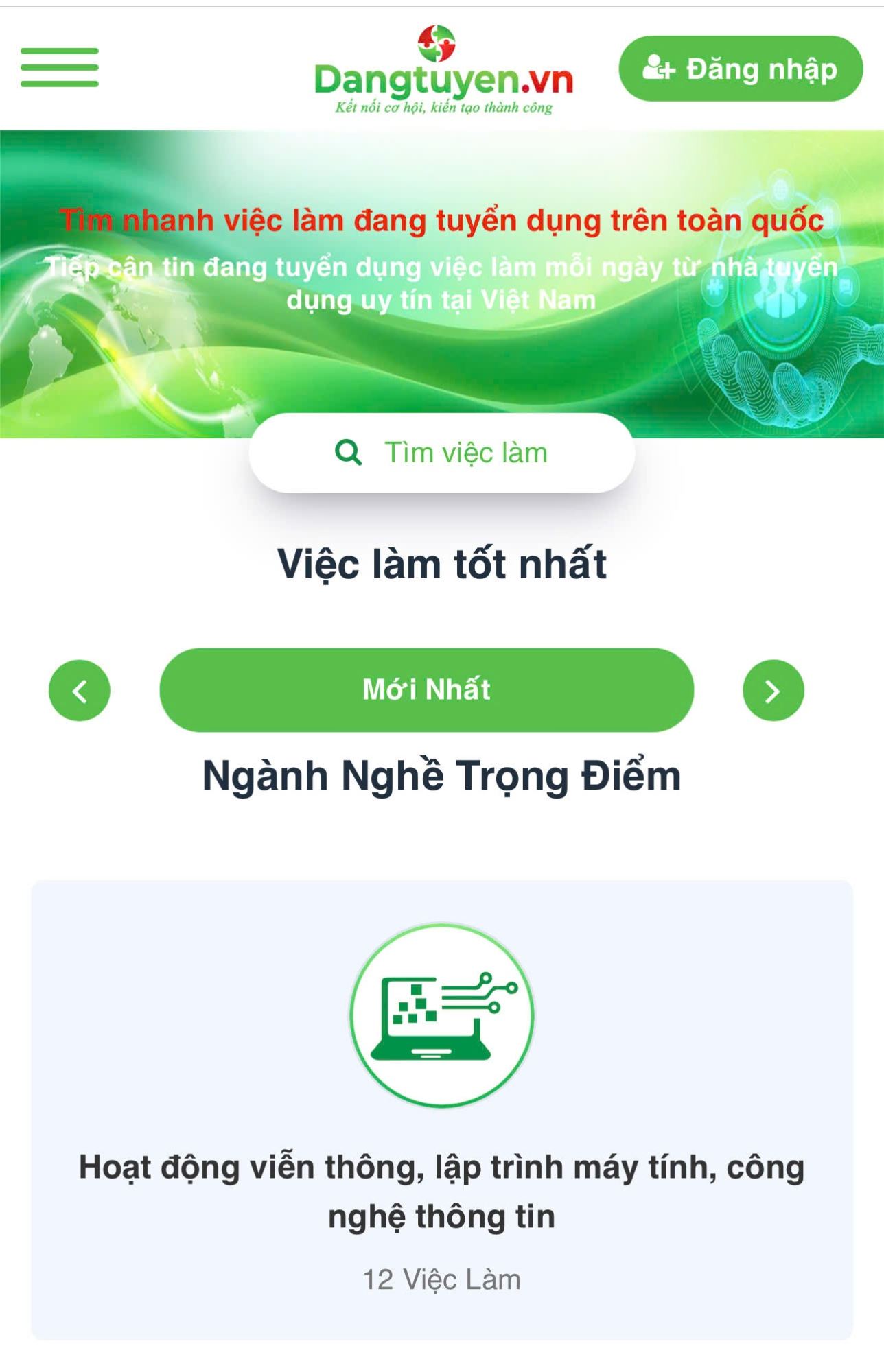 Hệ thống Đăng Tuyển dụng